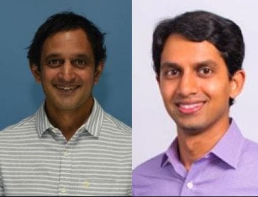 (L to R) Sridhar Venkatesh and  Anuj Dayal