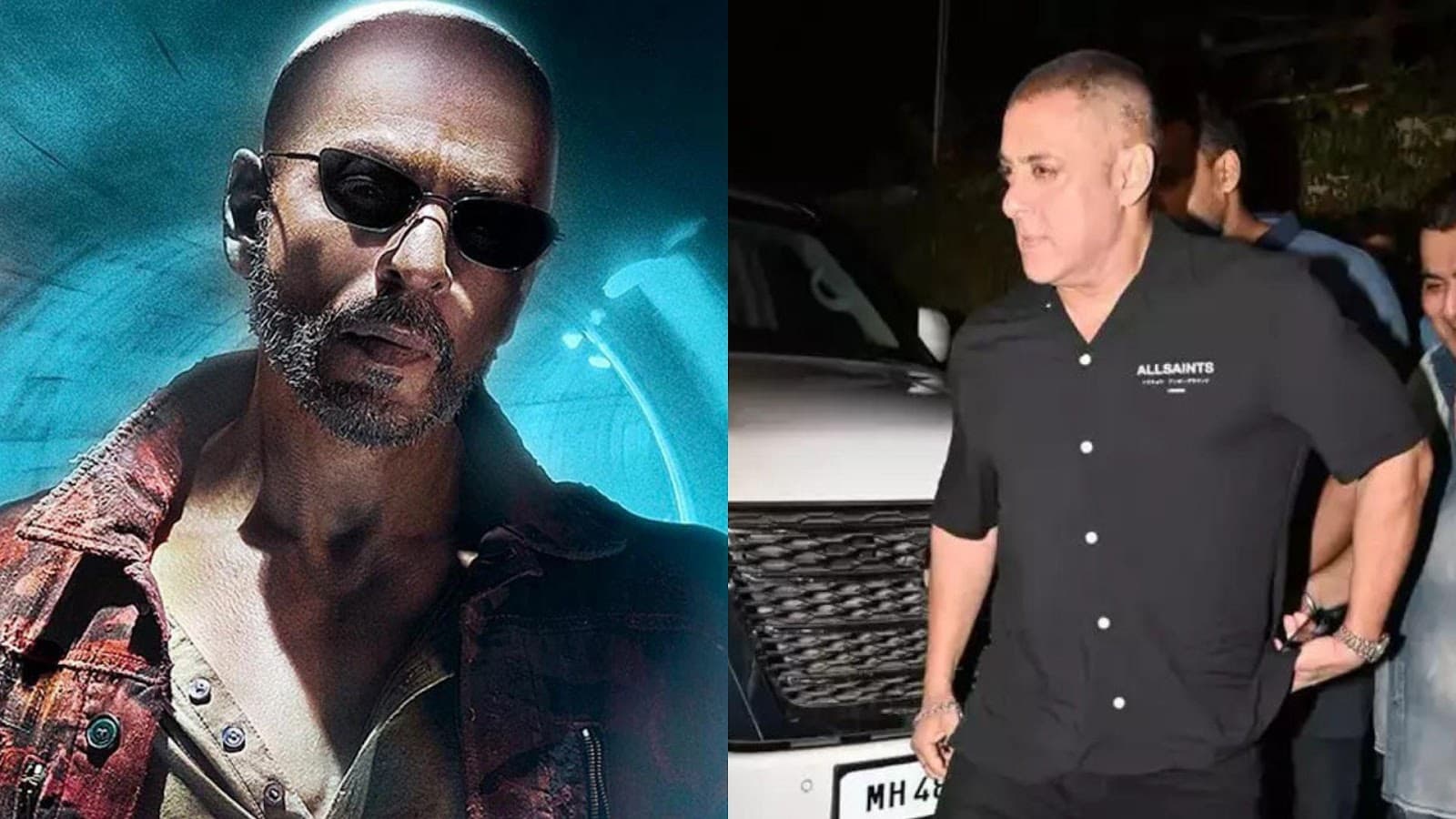Shah Rukh Khan’s look in Jawan and Salman Khan’s latest hairdo.