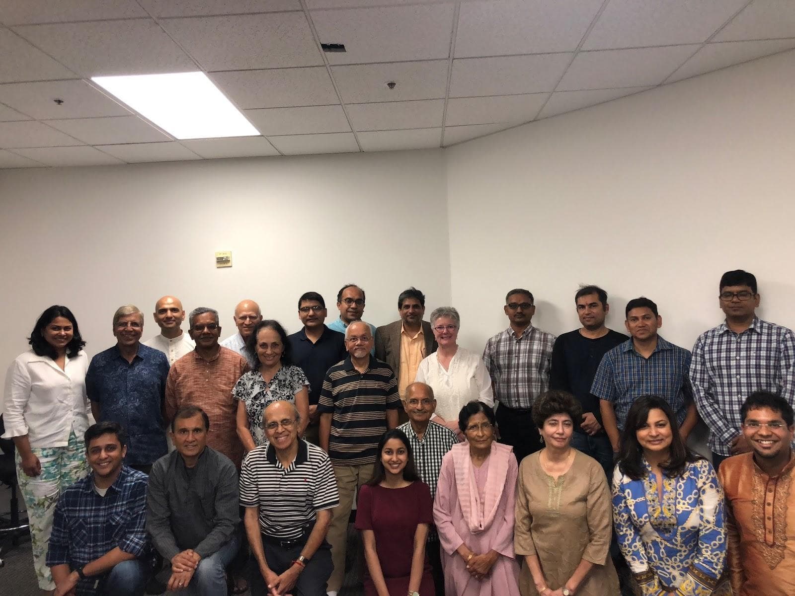Historic photo of HCI start, July 2018