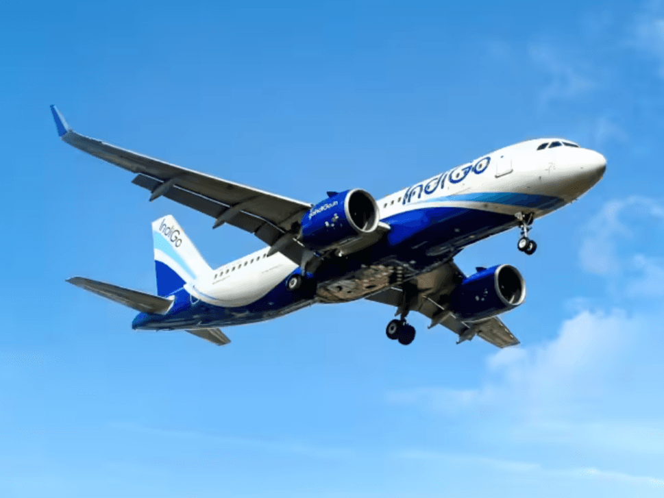 Caption: Indigo Airlines
