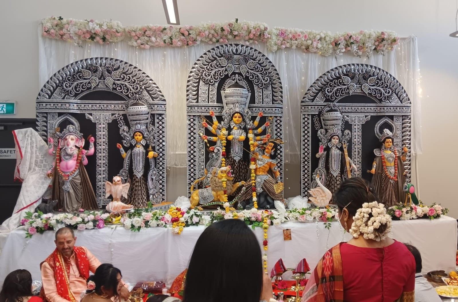     Statue of Maa Durga at The Ponds Community Hub