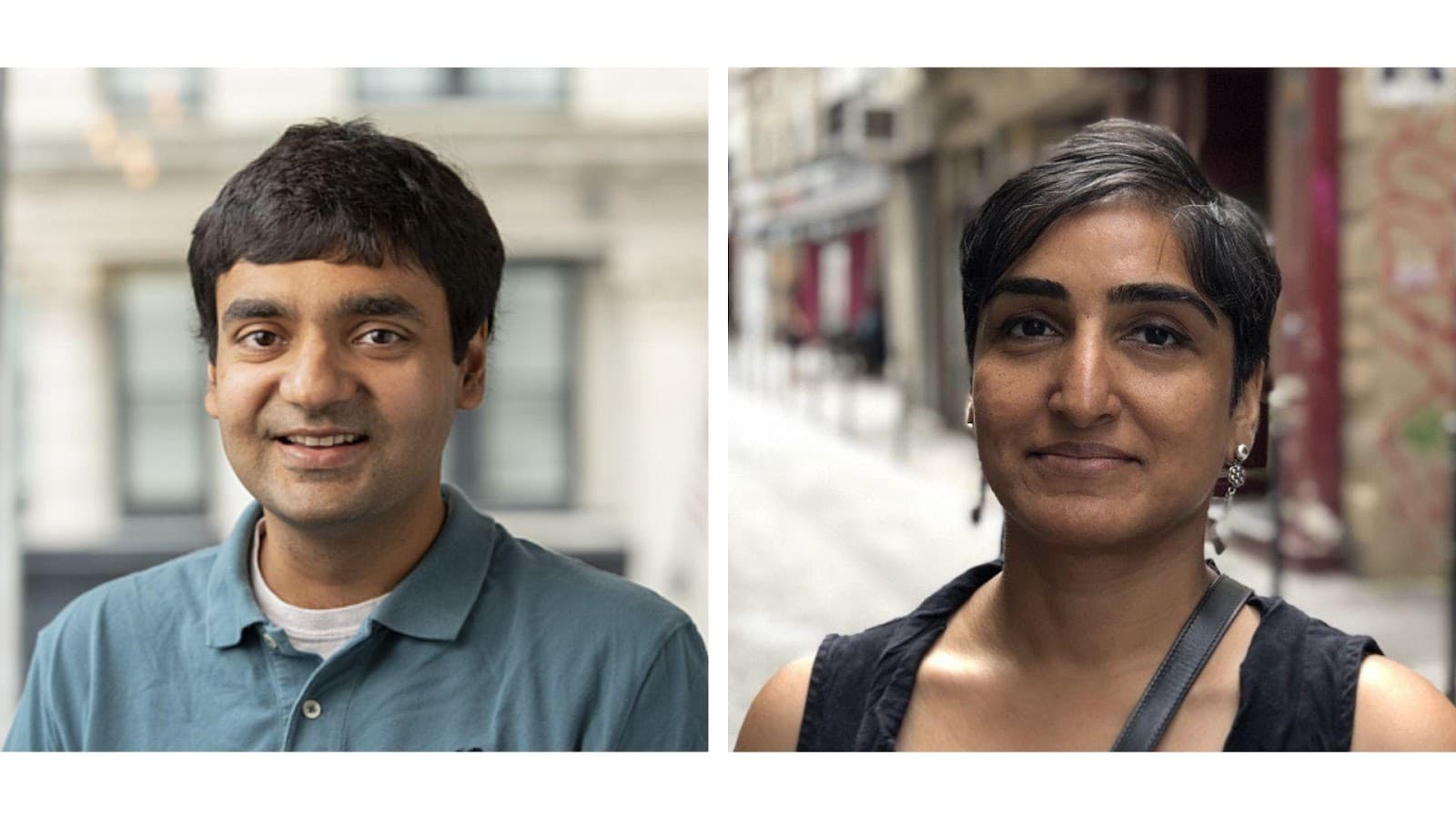 Bhargav Bhatt (left) and Karuna Mantena (right)