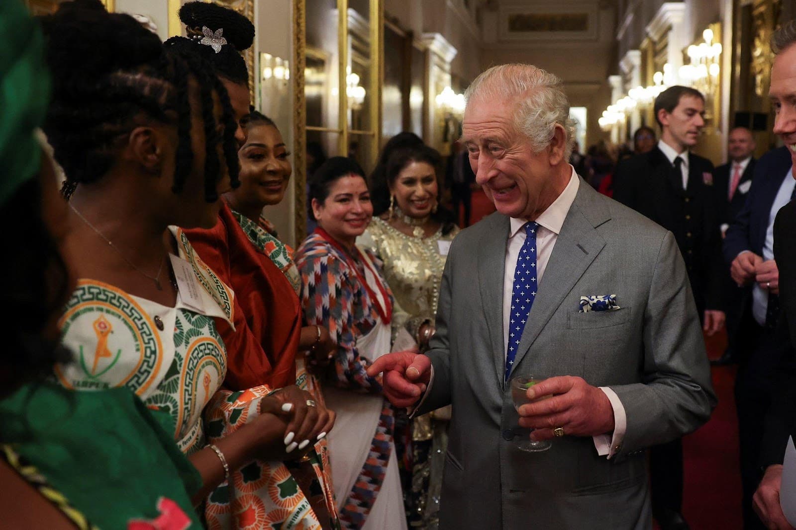 Indian nurses and midwives attend King Charles III birthday
