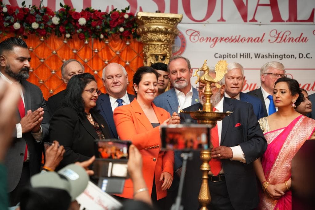 The event was attended by over 200 Hindu Americans