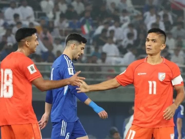 India Vs Kuwait in FIFA AFC Qualifiers 