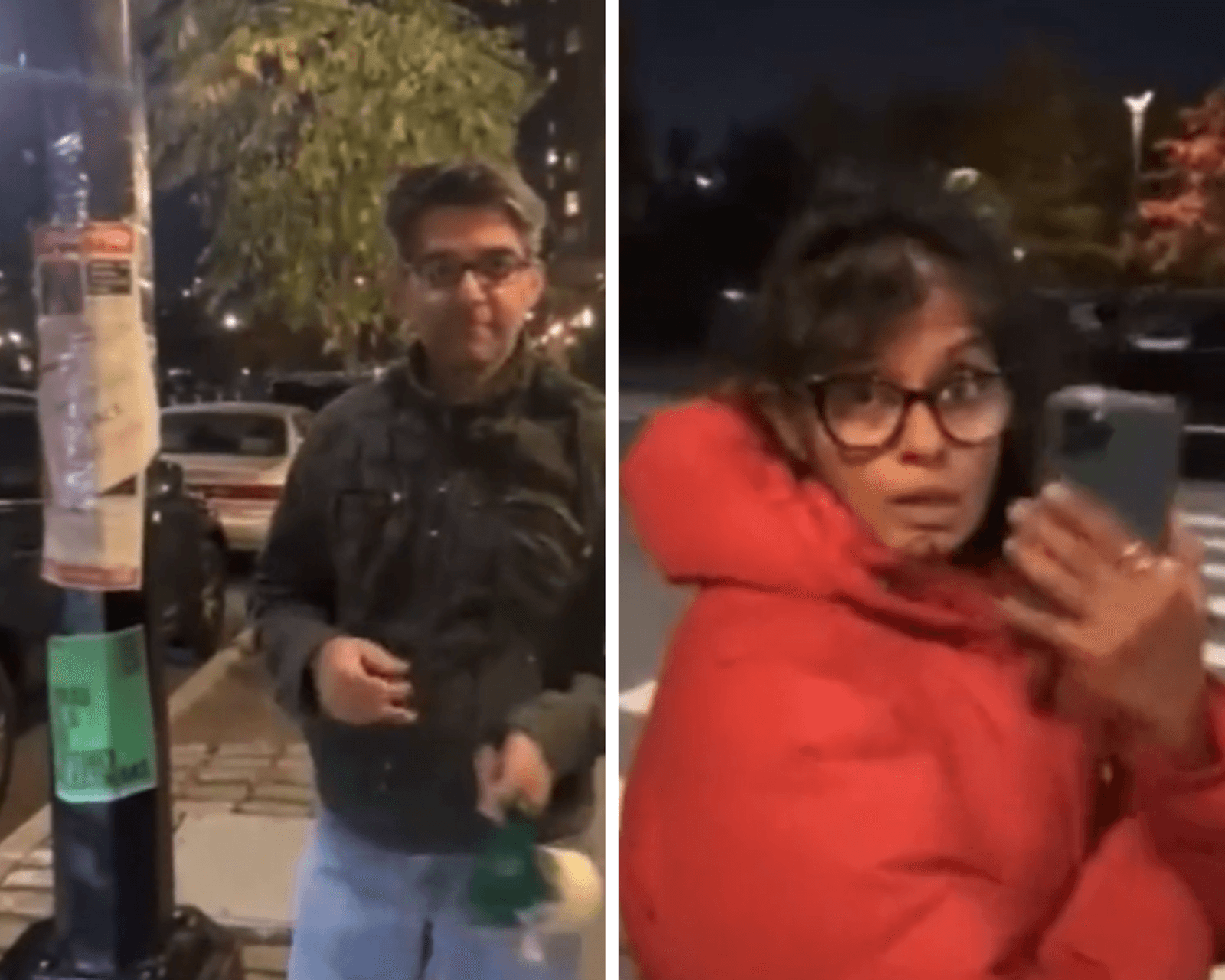 Screengrab from the viral video posted on social media 