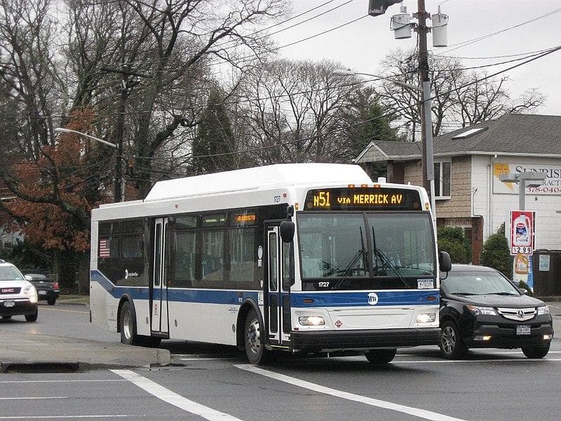 Representational image of MTA bus