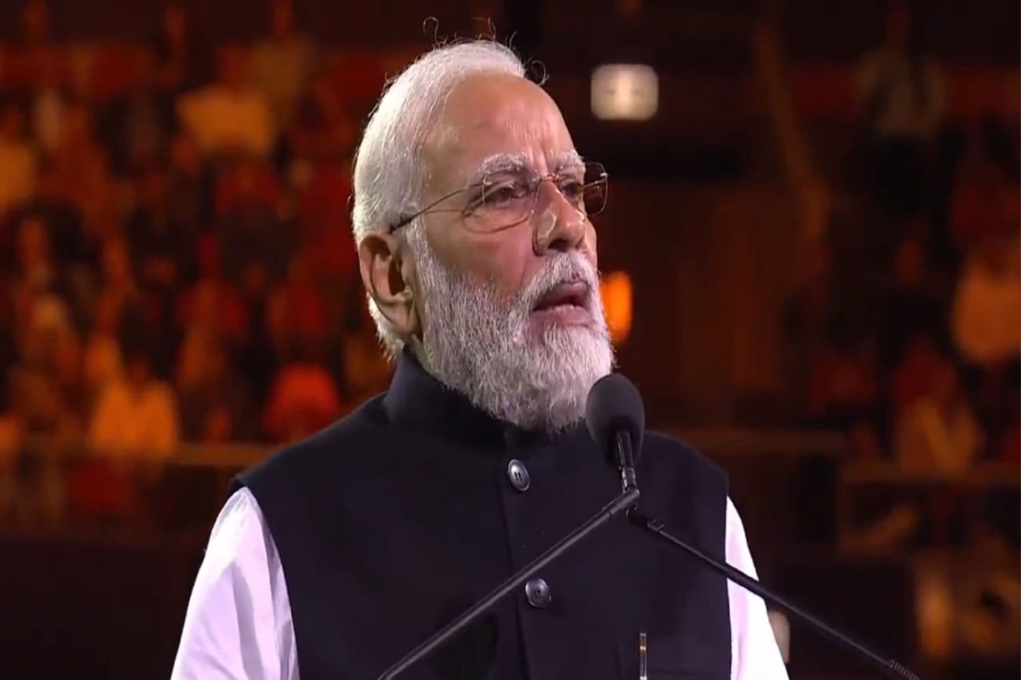 भारत के प्रधानमंत्री नरेंद्र मोदी। 