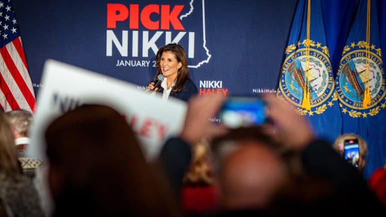 Haley has consistently asserted that she is not running for second place. 