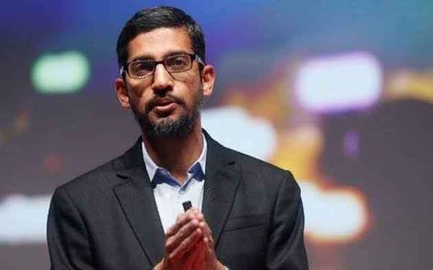 अमेरिकी मल्टीनेशनल कंपनी अल्फाबेट की सहायक कंपनी Google के सीईओ सुंदर पिचाई।