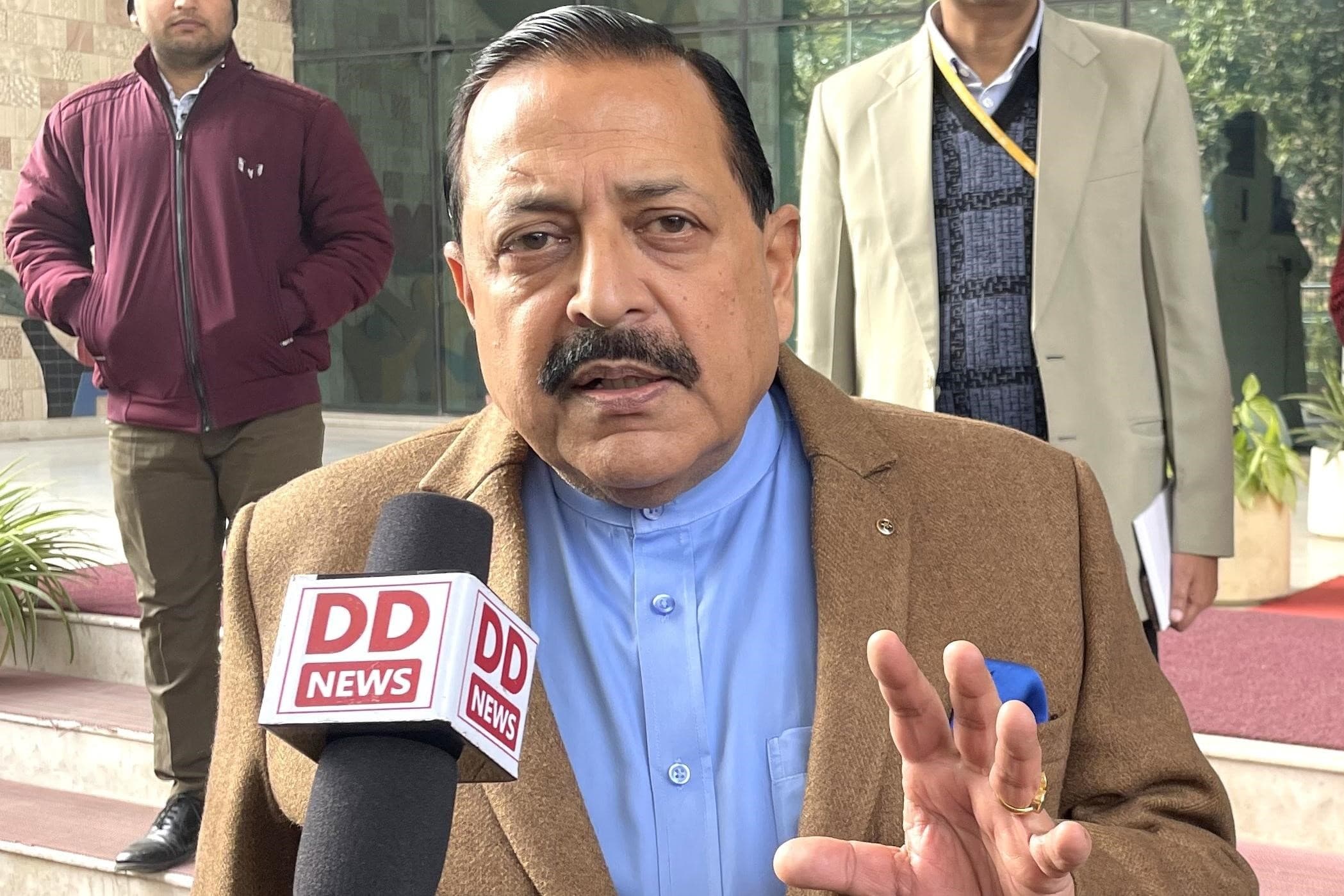 Union Minister Jitendra Singh announces ISRO plan to launch Vyommitra 