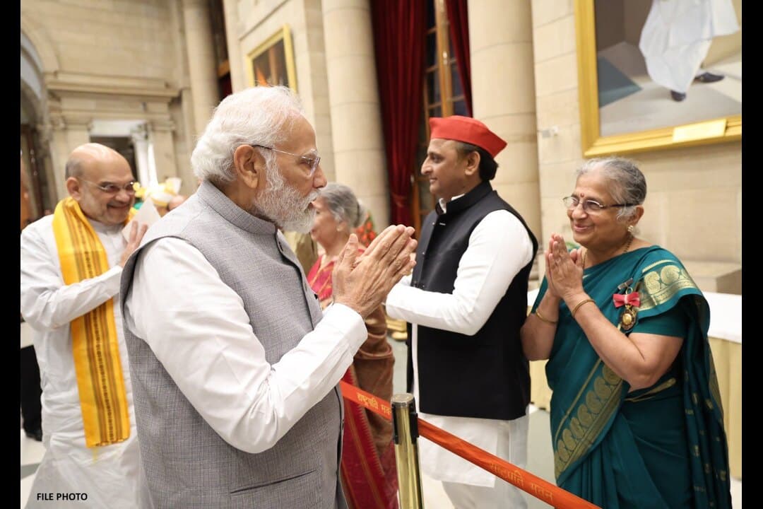 Sudha Murty nominated to Rajya Sabha by President Murmu