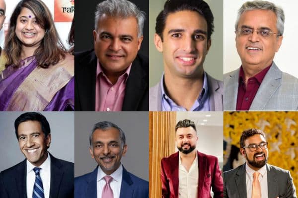 L-R Top) Aparna Bhattacharyya, Romil Bahl, Kabir Bardey, Sanjay Sehgal (L-RBottom) Sanjay Gupta, Ambrish Baisiwala, Shaneel Lalani, Rohit Malhotra
