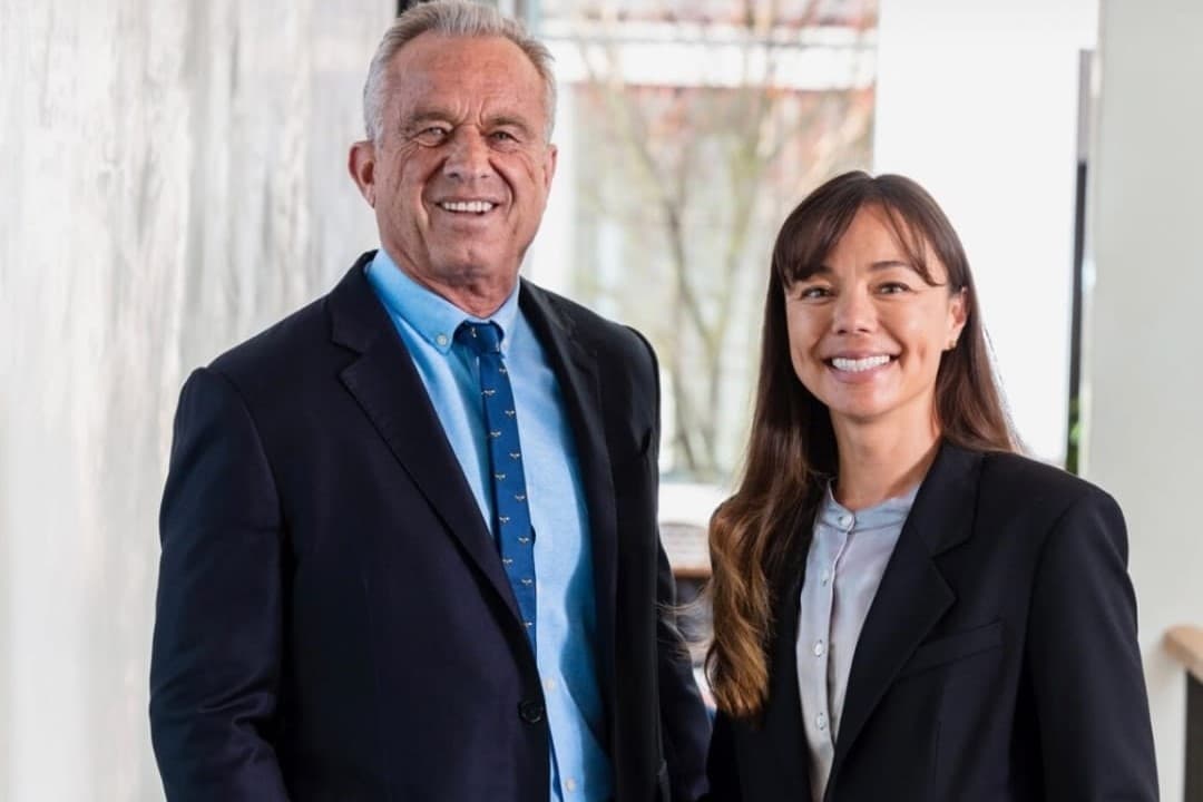 Independents Robert F Kennedy Jr and Nicole Shanahan