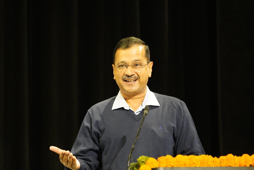 દિલ્હીના મુખ્યમંત્રી અરવિંદ કેજરીવાલ