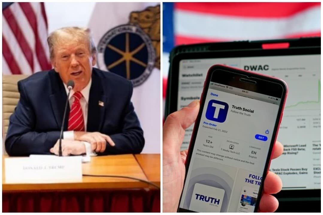 Trump’s company Truth Social traded at its lowest