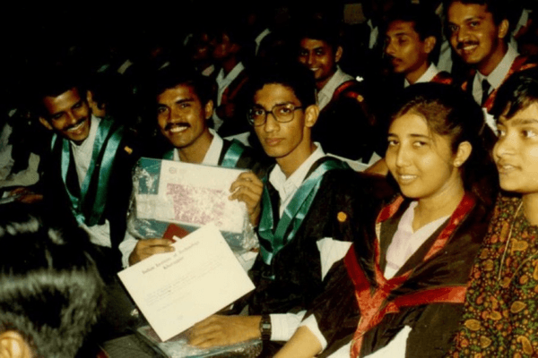 Sundar Pichai's photo from his IIT days