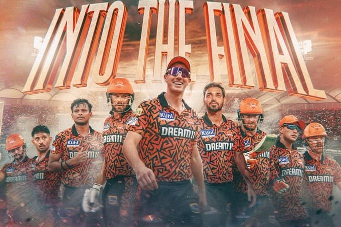 Hyderabad will play their third IPL final  in Chennai on May.26.