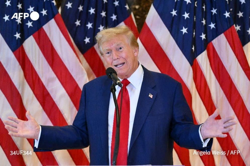 Former US President Donald Trump.