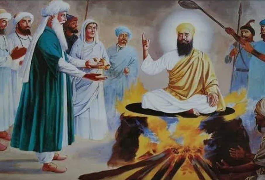 ਸ੍ਰੀ ਗੁਰੂ ਅਰਜਨ ਦੇਵ ਜੀ ਨੂੰ ਸੱਚ ਦਾ ਉਪਦੇਸ਼ ਦੇਣ ਕਾਰਨ ਤਸੀਹੇ ਦੇ ਕੇ ਸ਼ਹੀਦ ਕੀਤਾ ਗਿਆ ਸੀ