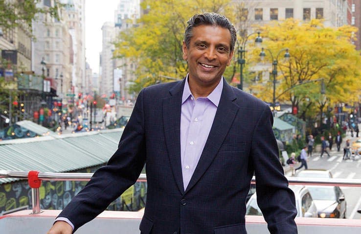 Indian American FedEx CEO Raj Sundaram. 