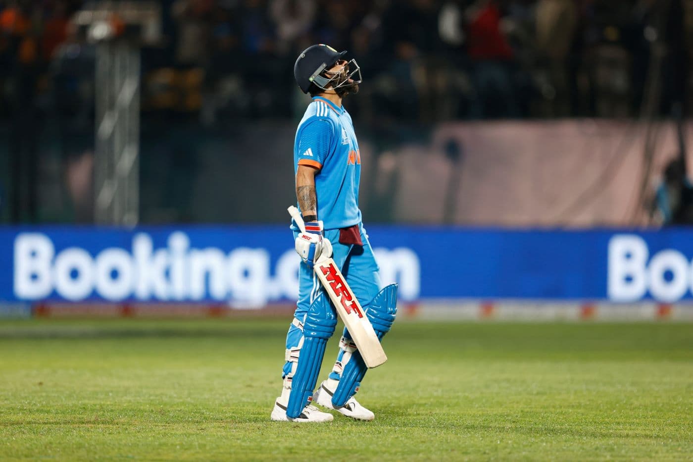 Former captain Kohli, 35, has now scored just 75 runs in seven innings this tournament.