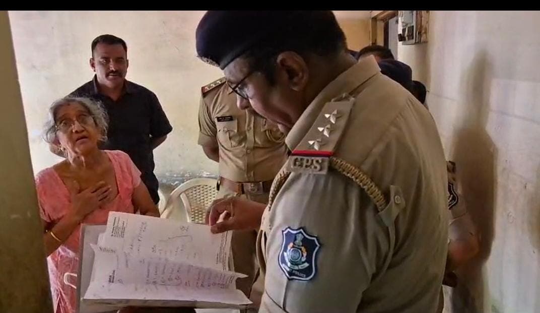 નિરાધાર વૃદ્ધાની મદદે રાંદેર પોલીસ