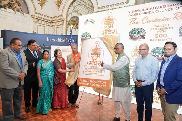 શ્રીરામ મંદિરનો ટેબ્લો અંગેની જાહેરાત કરાઈ
