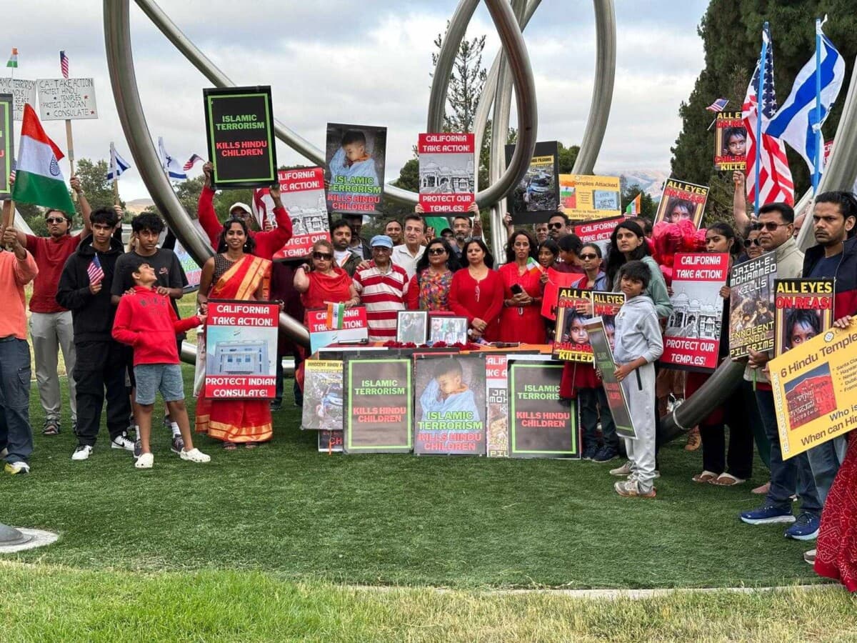 The Hindu community of Hindu American Foundation (HAF) organised a Reasi Remembrance Rally in Fremont, California. 