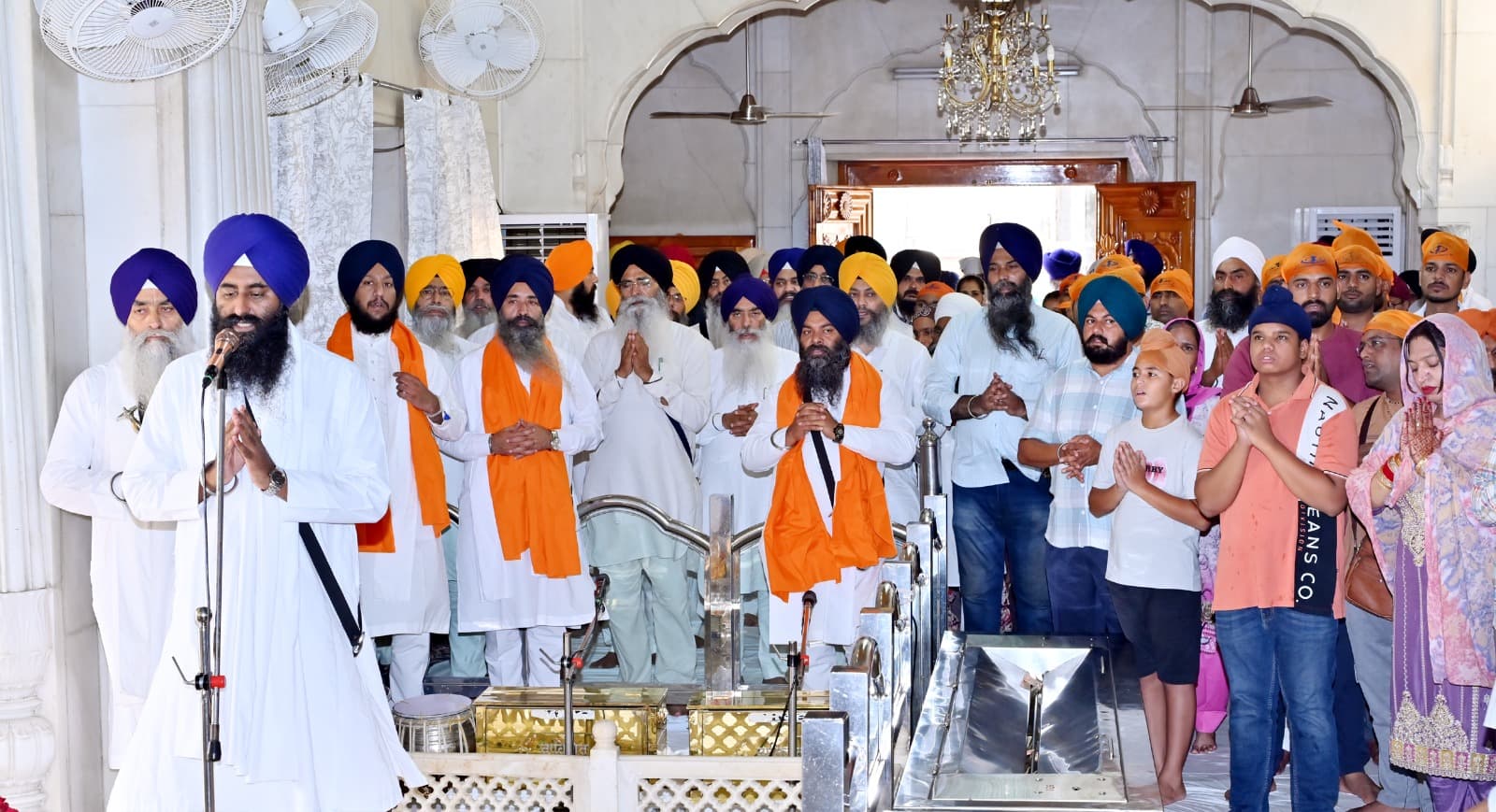 ਅੱਜ ਸ੍ਰੀ ਅਕਾਲ ਤਖ਼ਤ ਸਾਹਿਬ ਵਿਖੇ ਅਰਦਾਸ ਸਮਾਗਮ ਕਰਵਾਇਆ ਗਿਆ