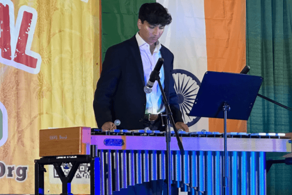 Rishab Jain at the event