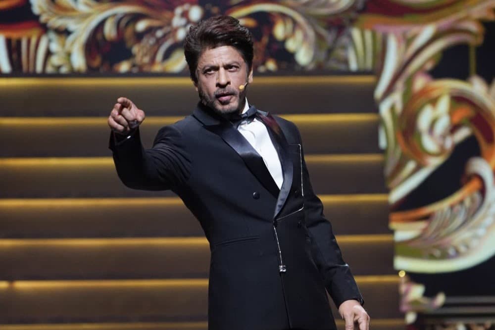 Shah Rukh Khan at the IIFa Awards in Abu Dhabi.