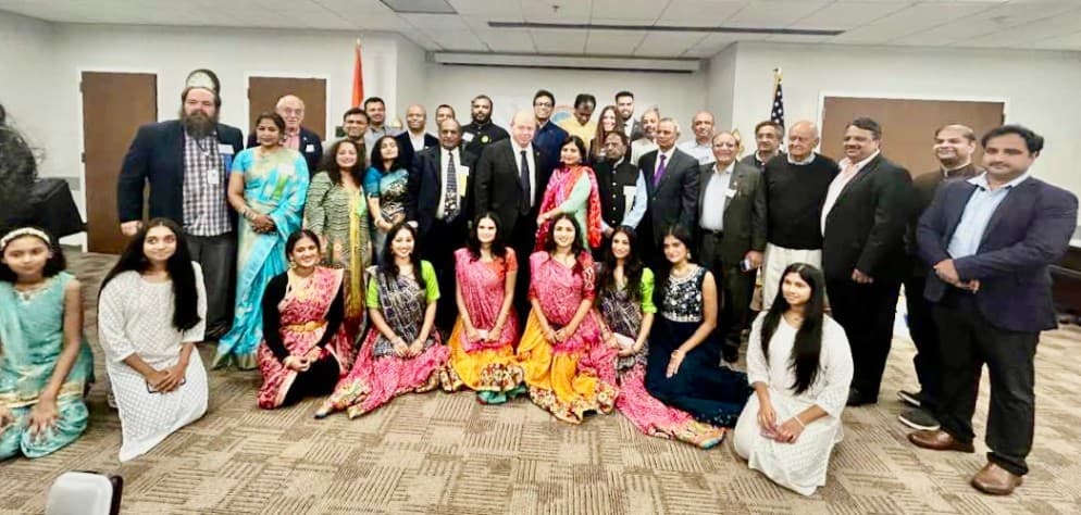 GOPIO launches India collection of Books at the Parsippany Public Library with Indian Consulate's help