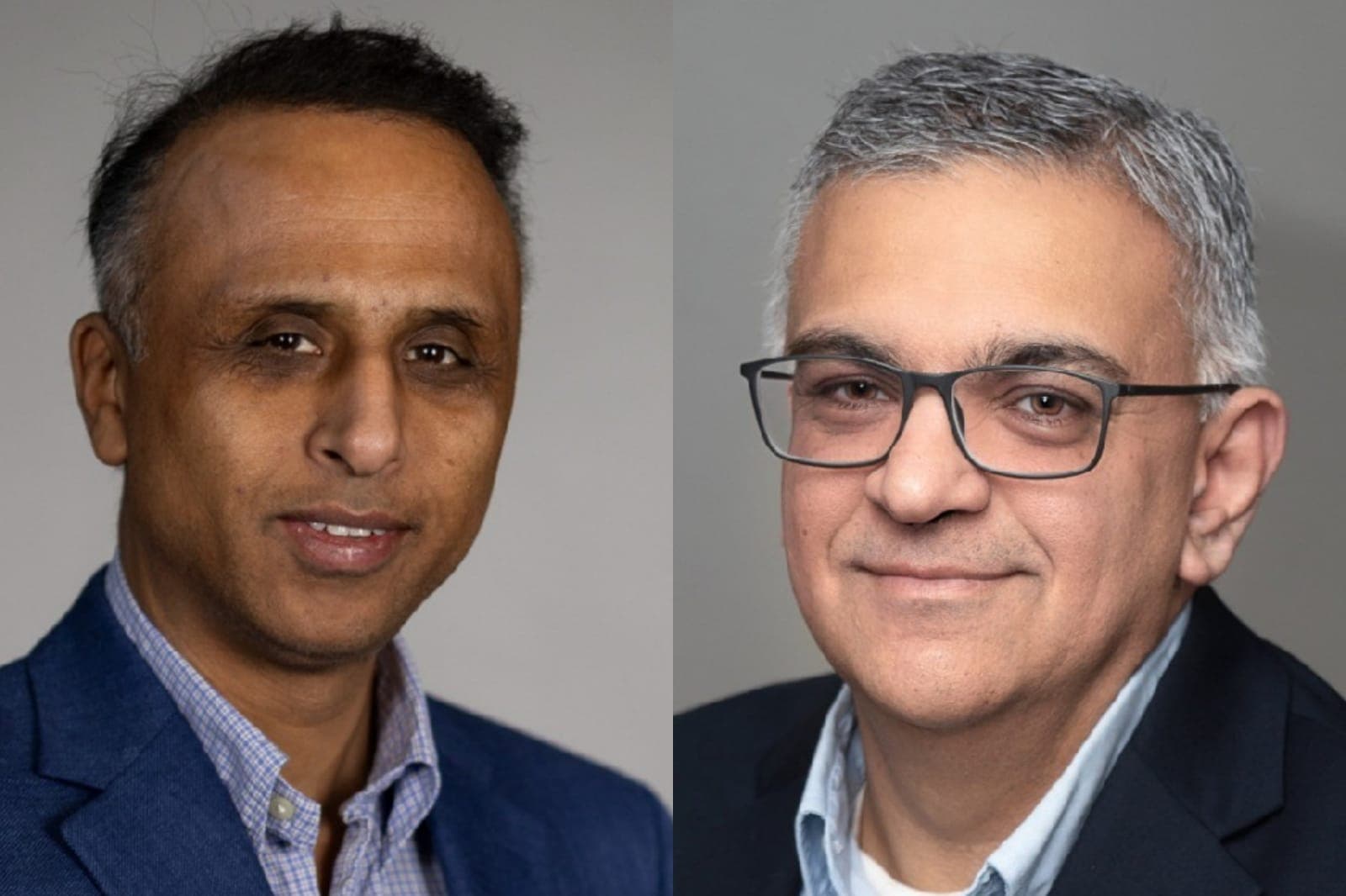 Vikas Sharma (L) and Achuth Rao (R)