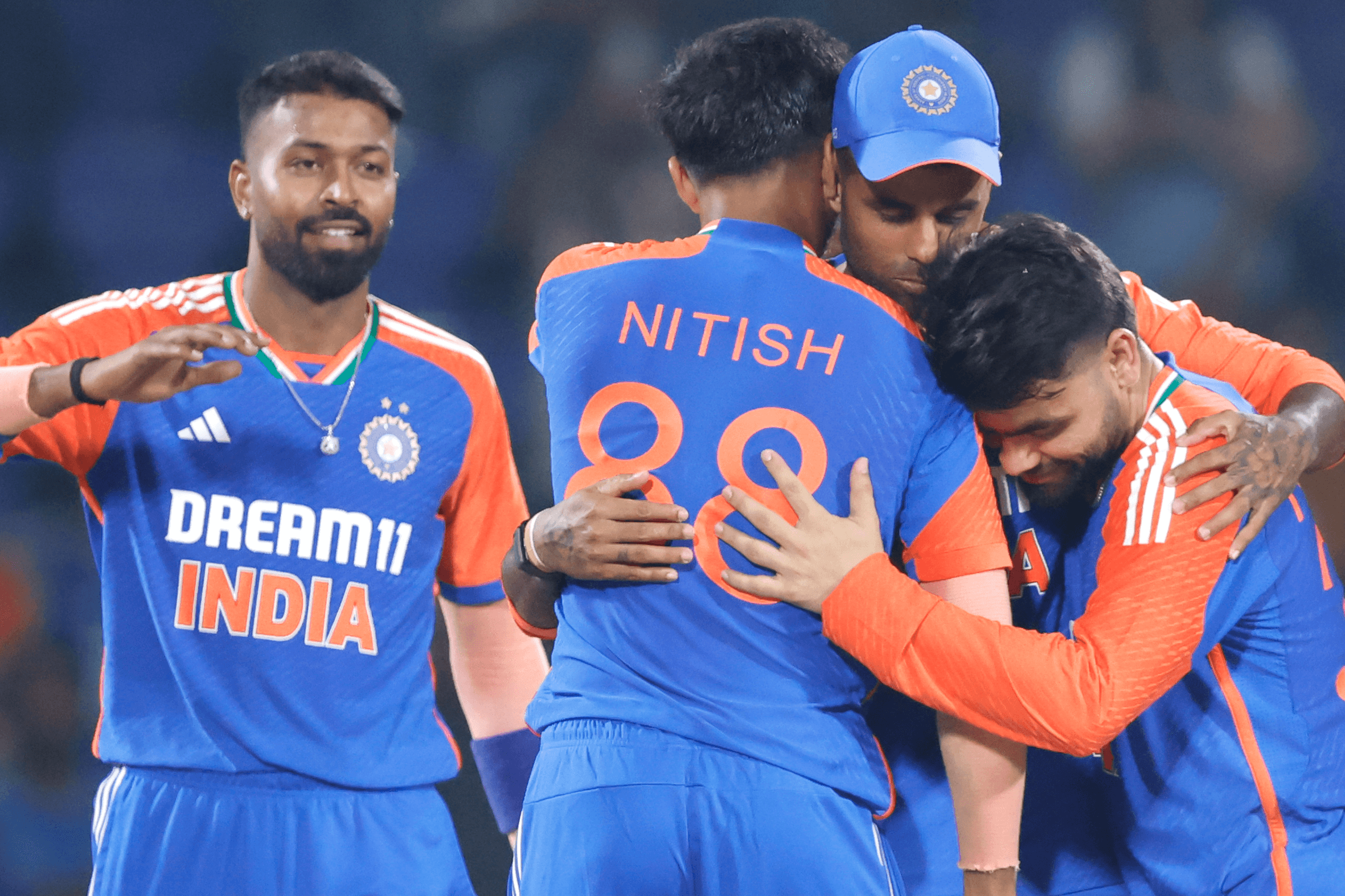 Team India registers a 86-run win.