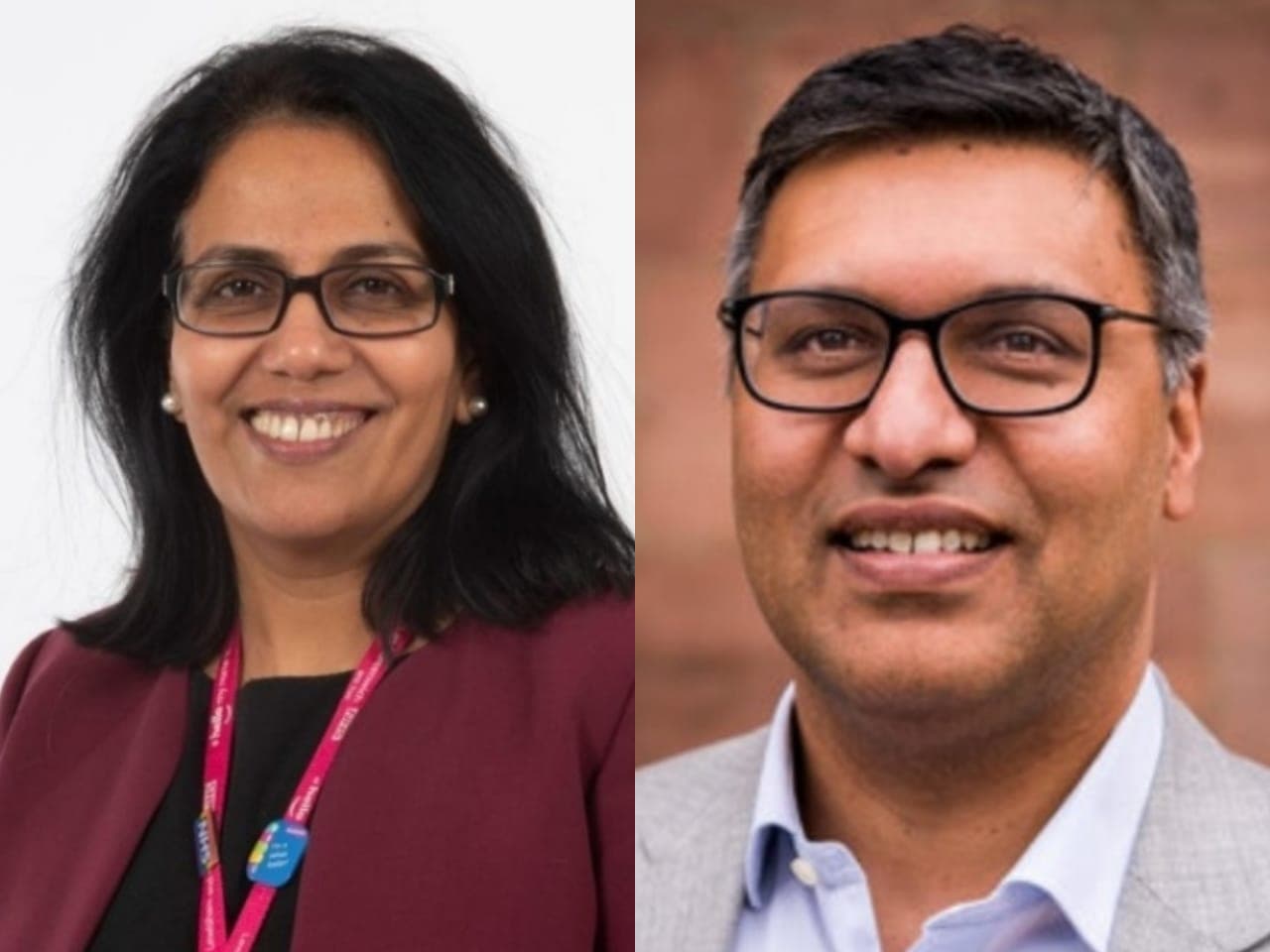 Meera Nair (L) and Sahail Munshi (R)