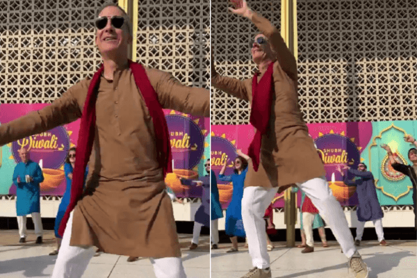 भारतीय संस्कृति में रचे बसे गार्सेटी की परफॉर्मेंस पर लोगों ने जमकर तालियां बजाईं। 