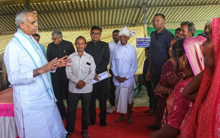 ભાવનગર જિલ્લાના તળાજા તાલુકાના ટીમાણા ગામે મુલાકાત
