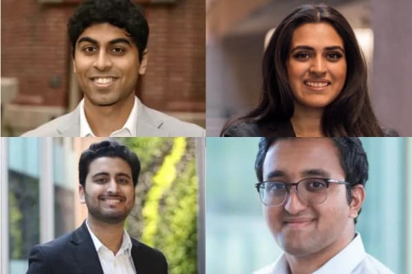 इस साल आयुष नूरी, अनुष्का नायर, अनीश मुप्पिडी और ओम गांधी को यह स्कॉलरशिप प्रदान की गई है। 