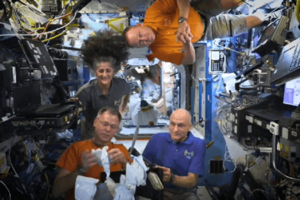 Sunita Williams from space