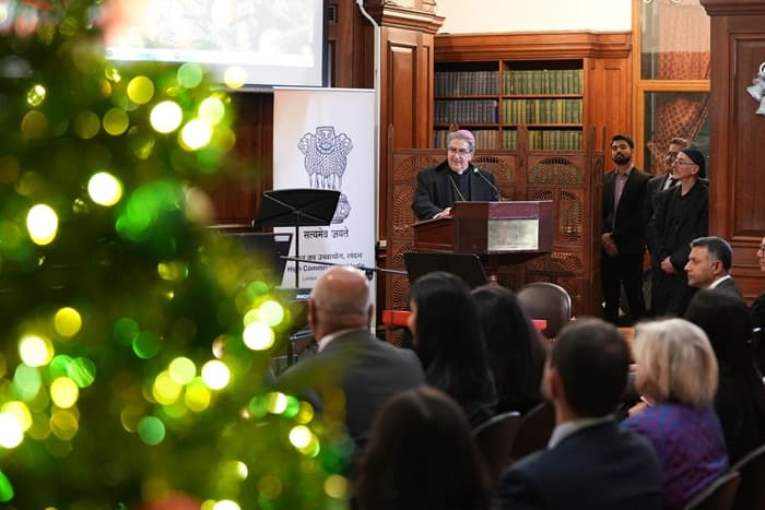 HE Archbishop Miguel Maury Buendía addressing the guests.