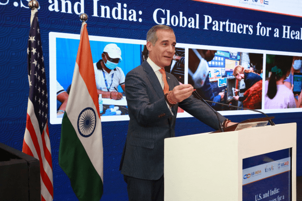 U.S. રાજદૂત એરિક ગાર્સેટી