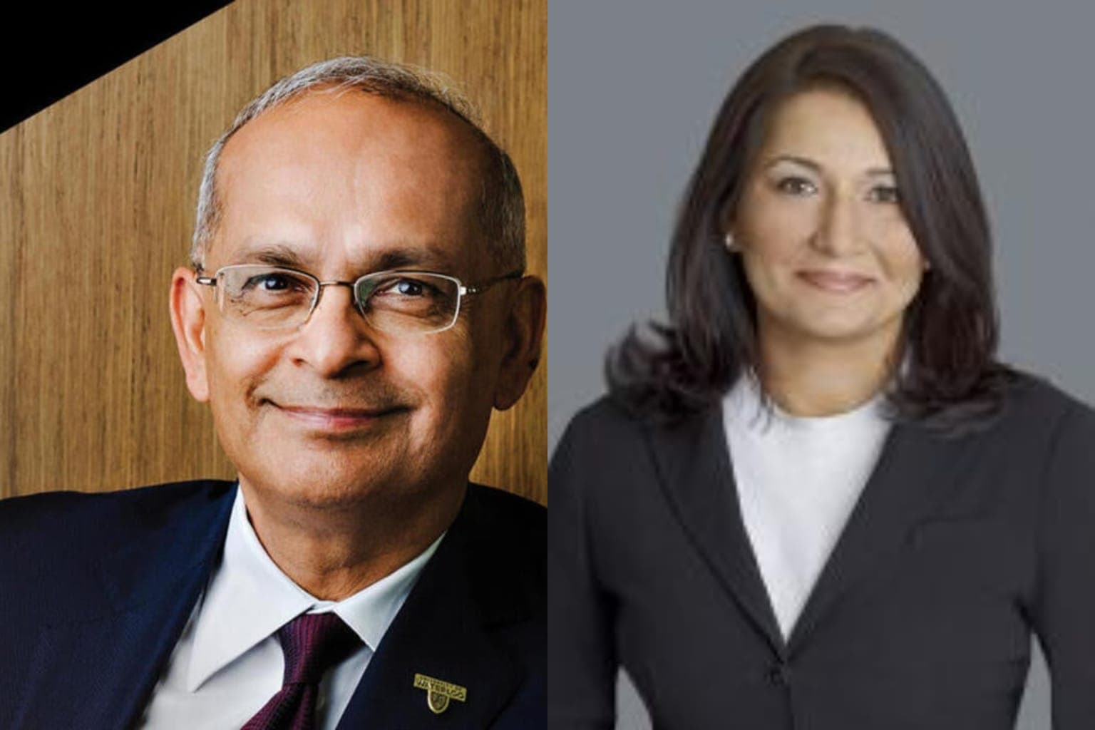 (L-R) Vivek Geol (Image - University of waterloo), and Poonam Puri (Image - NYU law)