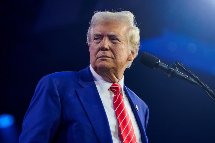 U.S. President-elect Donald Trump attends Turning Point USA's AmericaFest in Phoenix, Arizona, U.S., December 22, 2024. REUTERS/Cheney Orr/File Photo