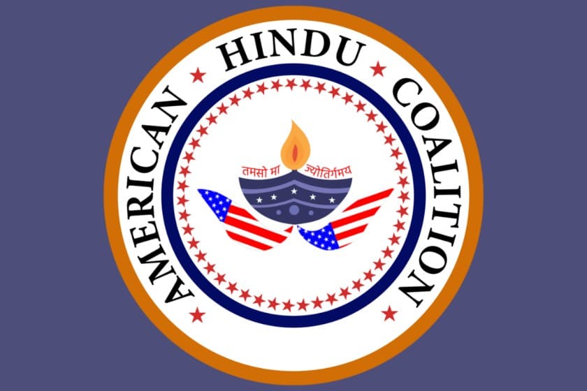 File photo of the American Hindu Coalition (AHC) logo