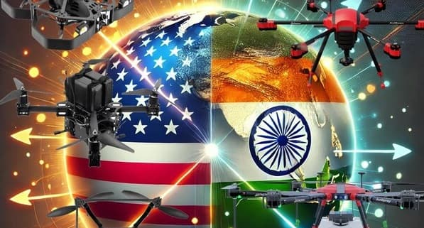 भारत और अमेरिका की ड्रोन कंपनियों में करार