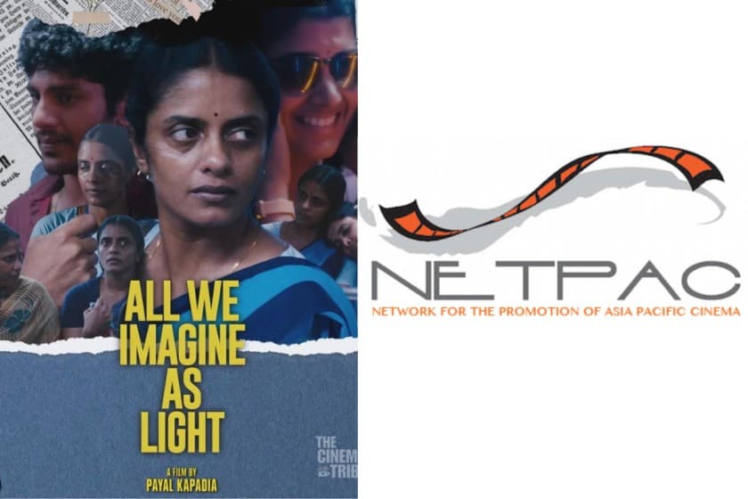 All We Imagine as Light and NETPAC logo