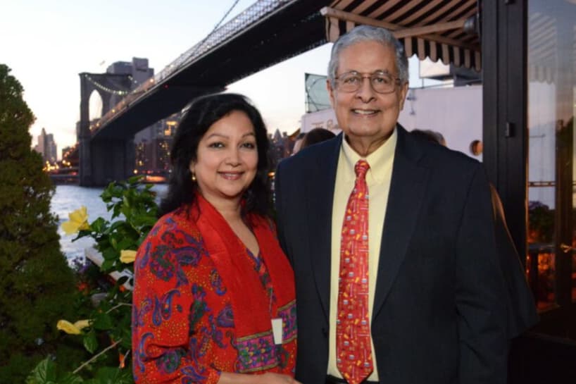 Tara and Victor Menezes