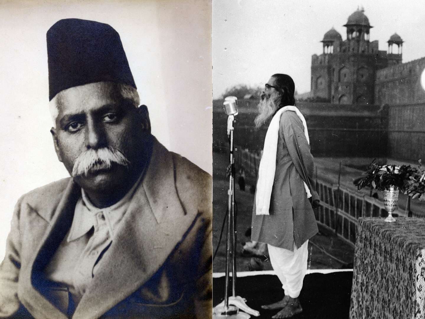 RSS ના સ્થાપક પૂર્વ સરસંઘચાલક ડો. હેડગેવાર અને ગુરુ ગોલવલકર