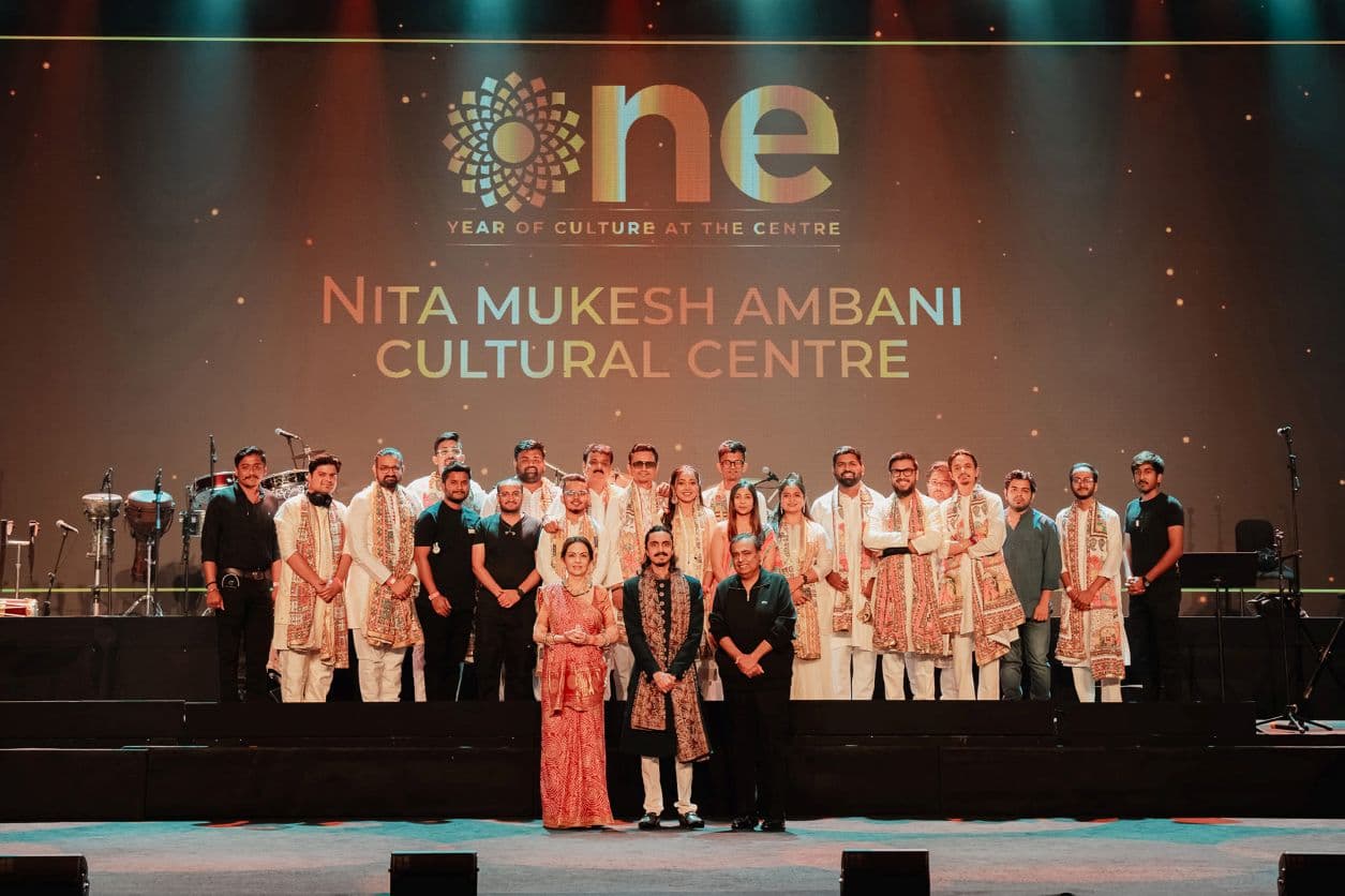 નીતા મુકેશ અંબાણી કલ્ચરલ સેન્ટરના પ્રથમવર્ષની ઉજવણી દરમ્યાન(ફાઈલ ફોટો)